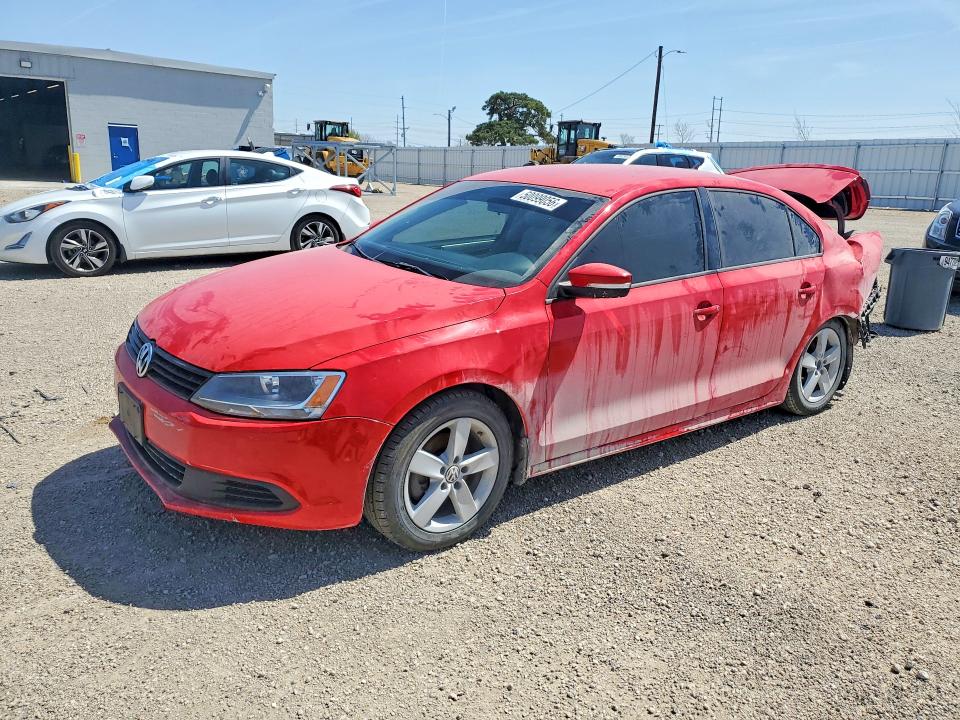 2012 Volkswagen Jetta VIN 3VW3L7AJ5CM465926 COPART salvage auction — REAR END, Ia - Salvage W/Salvage History, sold $80 on 2026-07-22 (photo 1)