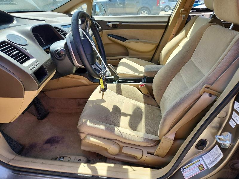 2006 Honda Civic VIN JHMFA36276S022350 COPART salvage auction — REAR END, Md - Cert Of Salvage > 75% Damage, sold $250 on 2026-07-07 (photo 7)