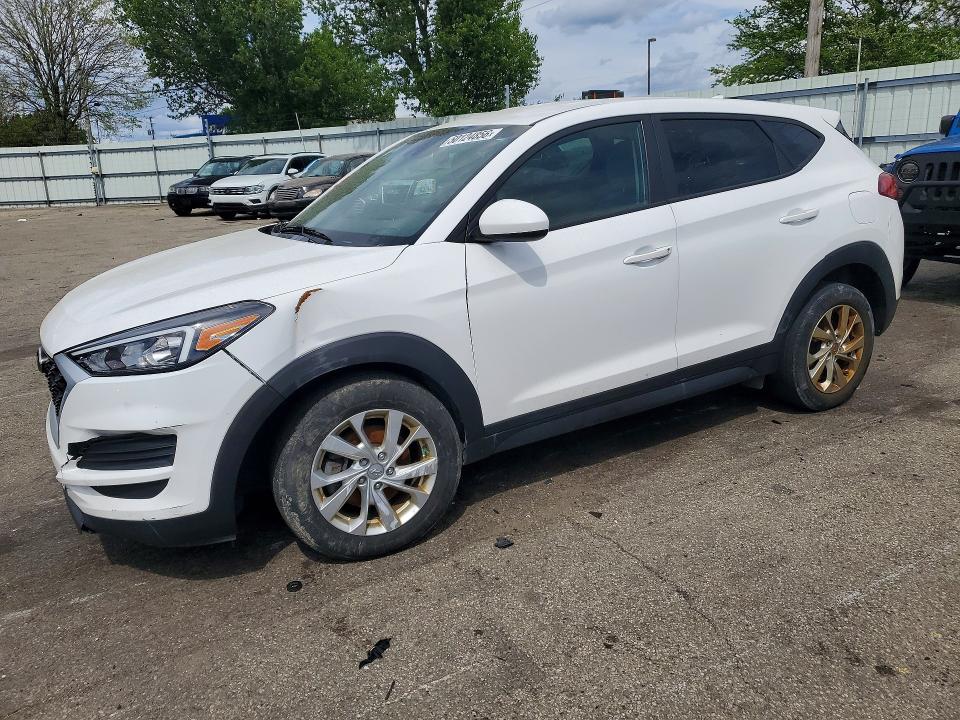 2021 Hyundai Tucson VIN KM8J2CA48MU288295 — COPART salvage auction photo
