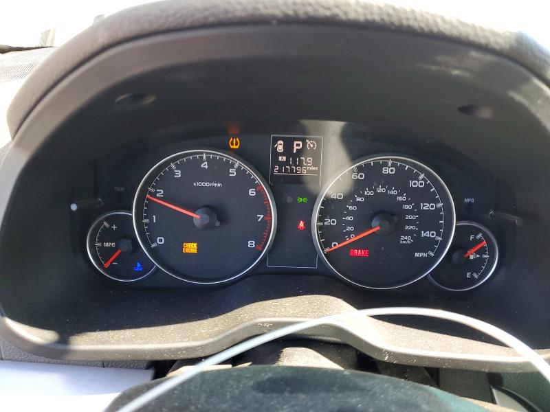 2014 Subaru Outback VIN 4S4BRBAC3E3299763 COPART salvage auction — UNDERCARRIAGE, Ca - Salvage Certificate, sold $350 on 2026-07-10 (photo 9)
