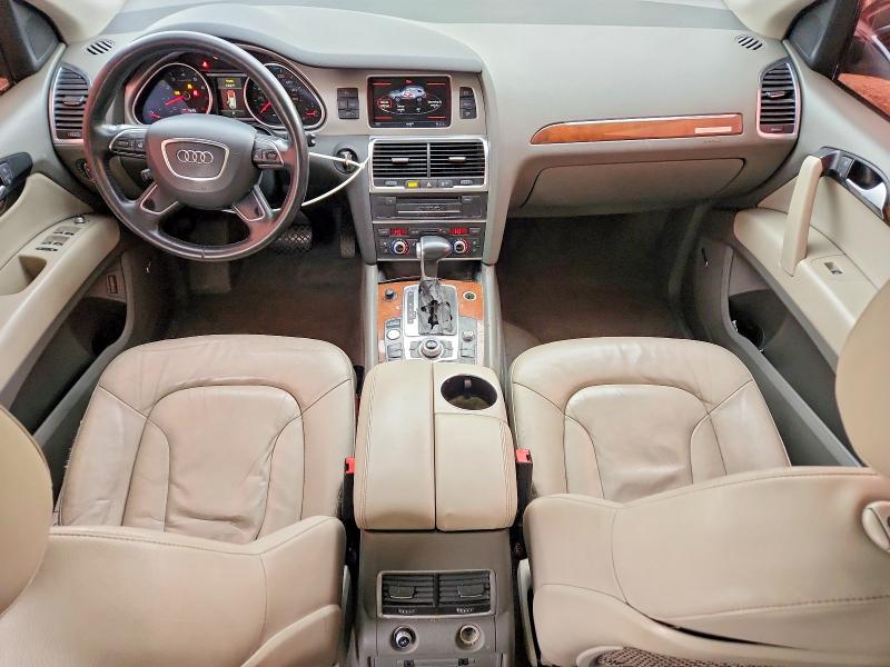 2012 Audi Q7 VIN WA1LGAFE6CD010220 COPART salvage auction — NORMAL WEAR, Il - Certificate Of Title, sold $800 on 2026-07-15 (photo 8)
