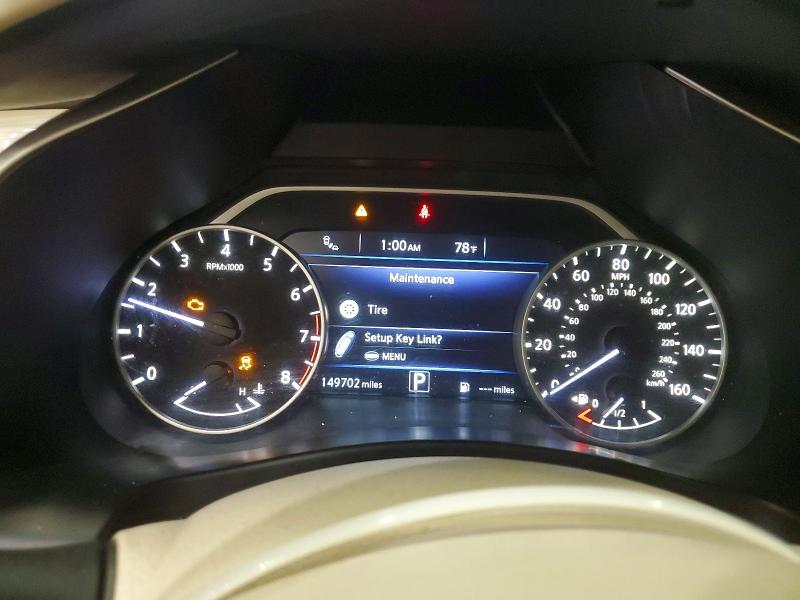 2016 Nissan Murano VIN 5N1AZ2MG6GN106135 COPART salvage auction — MINOR DENT/SCRATCHES, Wv - Certificate Of Title, sold $3,950 on 2026-07-09 (photo 9)
