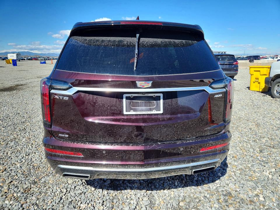 2020 Cadillac Xt6 VIN 1GYKPGRS1LZ133314 COPART salvage auction — FRONT END, Co - Salvage Title, sold $3,350 on 2026-07-02 (photo 6)
