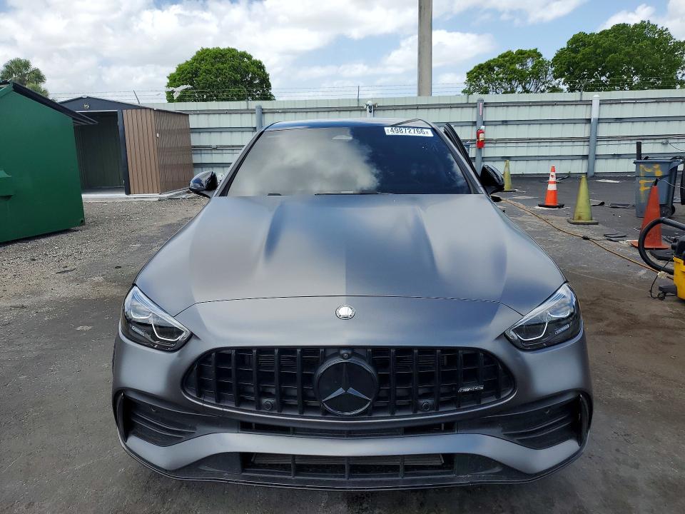 2025 Mercedes-benz VIN W1KAF8HB1SR283519 COPART salvage auction — SIDE, Fl - Cert Of Title Slvg Rebuildable, sold $20,000 on 2026-07-08 (photo 5)