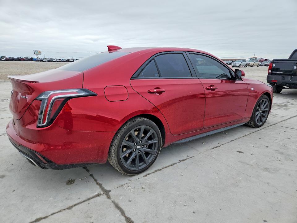 2022 Cadillac Ct4 VIN 1G6DC5RK3N0121674 COPART salvage auction — FRONT END, Tx - Certificate Of Title, sold $10,000 on 2026-07-24 (photo 3)