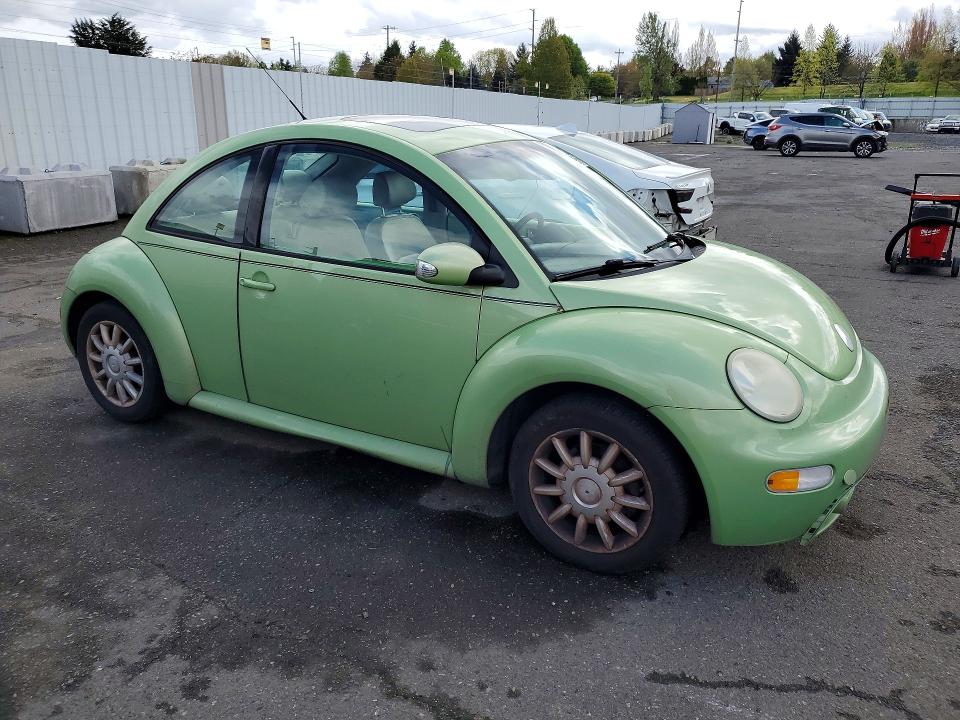 2005 Volkswagen Beetle VIN 3VWCK31C25M414397 COPART salvage auction — FRONT END, Or - Certificate Of Title, sold $525 on 2026-07-08 (photo 4)