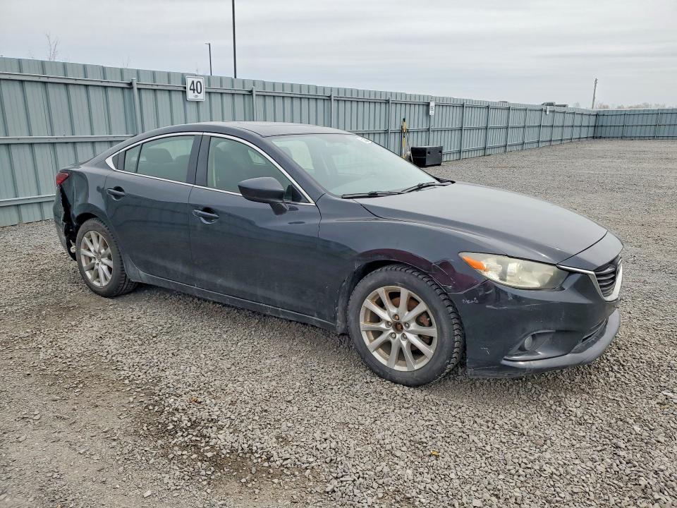 2014 Mazda 6 VIN JM1GJ1V61E1119918 COPART salvage auction — REAR END, On - Permit No Brand - Unfit, sold $2,750 on 2026-07-07 (photo 4)