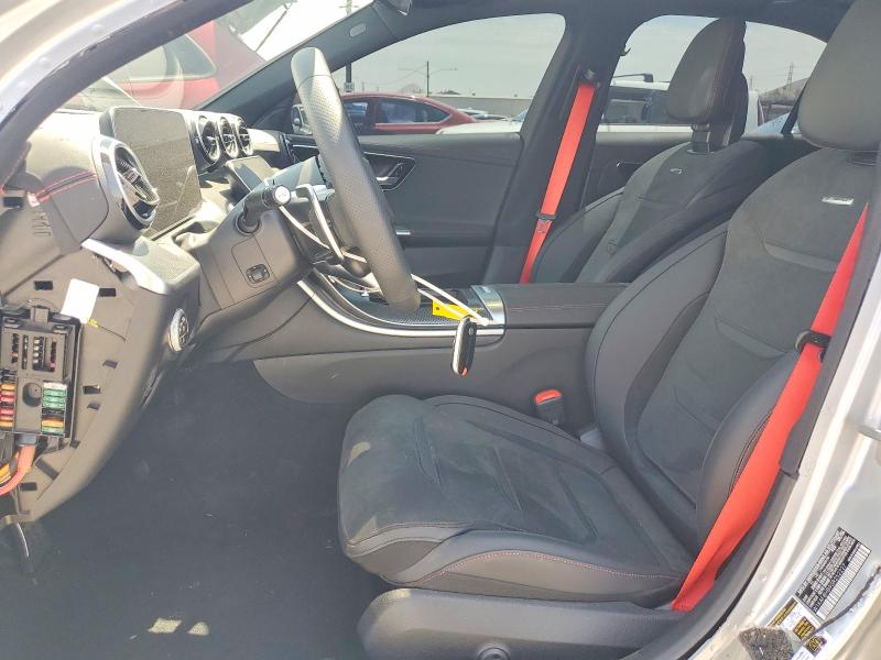 2025 Mercedes-benz C-klasse VIN W1KAF8HB9SR252227 COPART salvage auction — SIDE, Ca - Salvage Certificate, sold $22,400 on 2026-07-09 (photo 7)