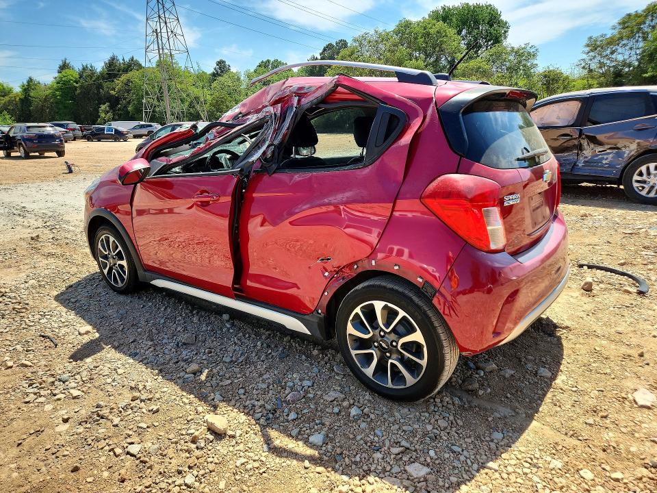 2019 Chevrolet Spark VIN KL8CH6SA1KC788425 COPART salvage auction — ROOF, Nc - Salvage Certificate Of Title, sold $250 on 2026-07-27 (photo 2)