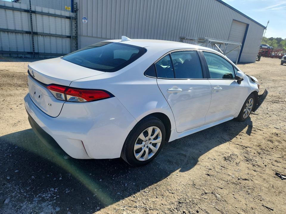 2025 Toyota Corolla VIN 5YFB4MDE9SP357812 COPART salvage auction — FRONT END, Id - Salvage Certificate Of Title, sold $5,200 on 2026-07-14 (photo 3)