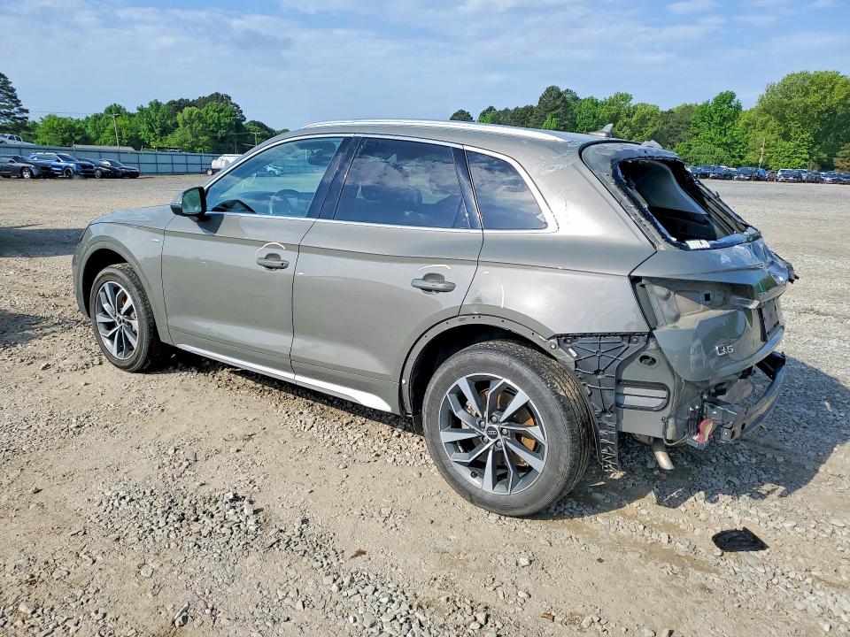 2023 Audi Q5 VIN WA1EAAFY4P2062208 COPART salvage auction — REAR END, Id - Salvage Certificate Of Title, sold $14,600 on 2026-07-08 (photo 2)