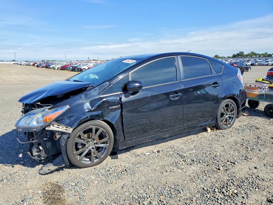 2013 Toyota Prius VIN JTDKN3DU6D5619221 COPART salvage auction — FRONT END, Sc - Salvage Title, sold $275 on 2026-07-14 (photo 1)