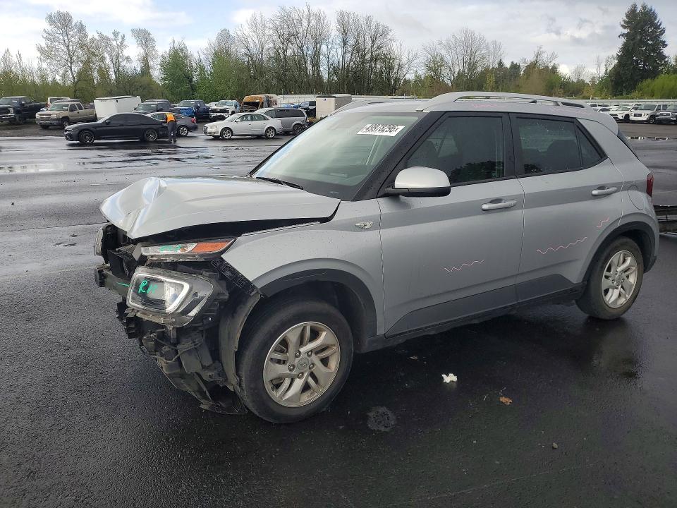2020 Hyundai Venue VIN KMHRC8A36LU018114 COPART salvage auction — FRONT END, Or - Salvage Title Certificate, sold $2,450 on 2026-07-06 (photo 1)
