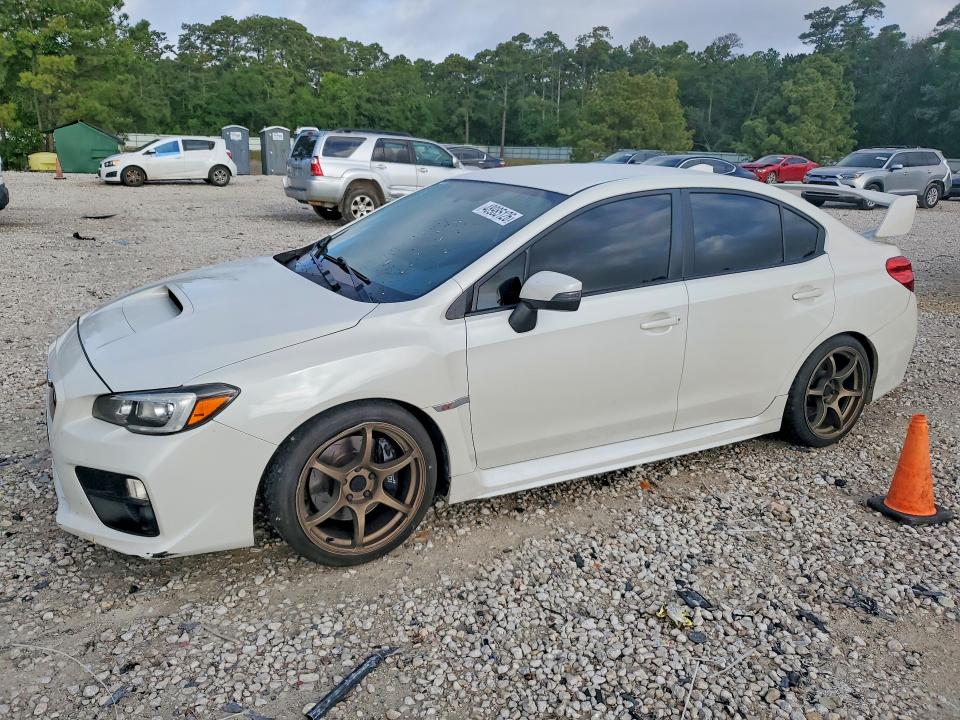 2015 Subaru Wrx VIN JF1VA2L60F9806400 COPART salvage auction — FRONT END, Tx - Certificate Of Title, sold $850 on 2026-07-03 (photo 1)