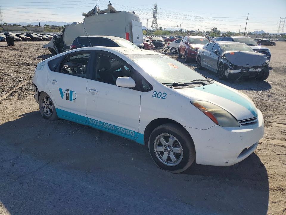 2006 Toyota Prius VIN JTDKB20U567500995 COPART salvage auction — REAR END, Az - Cert Of Title - Salvage, sold $175 on 2026-07-06 (photo 4)