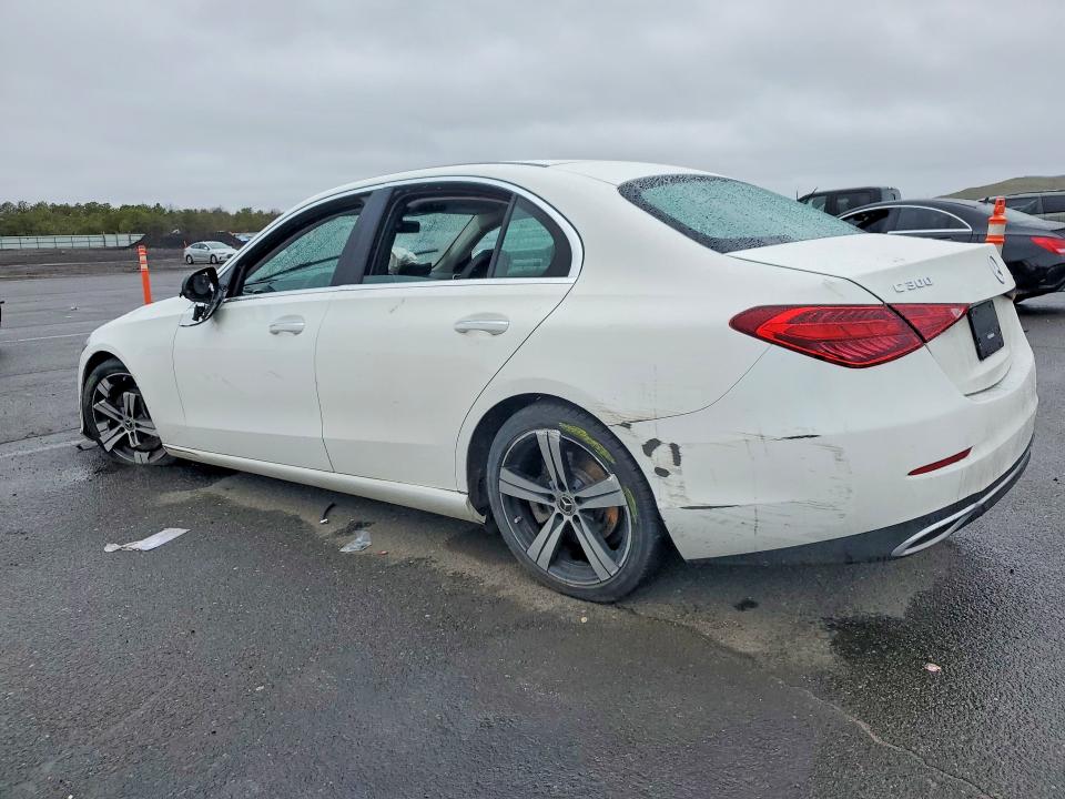 2022 Mercedes-benz C-klasse VIN W1KAF4GBXNR008102 COPART salvage auction — FRONT END, Salvage Title, sold $8,100 on 2026-07-15 (photo 2)