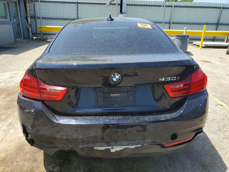 2017 BMW 4er VIN WBA4F7C31HG788088 COPART salvage auction — FRONT END, Ks - Cert Of Title-Salvage, sold $725 on 2026-08-12 (photo 6)