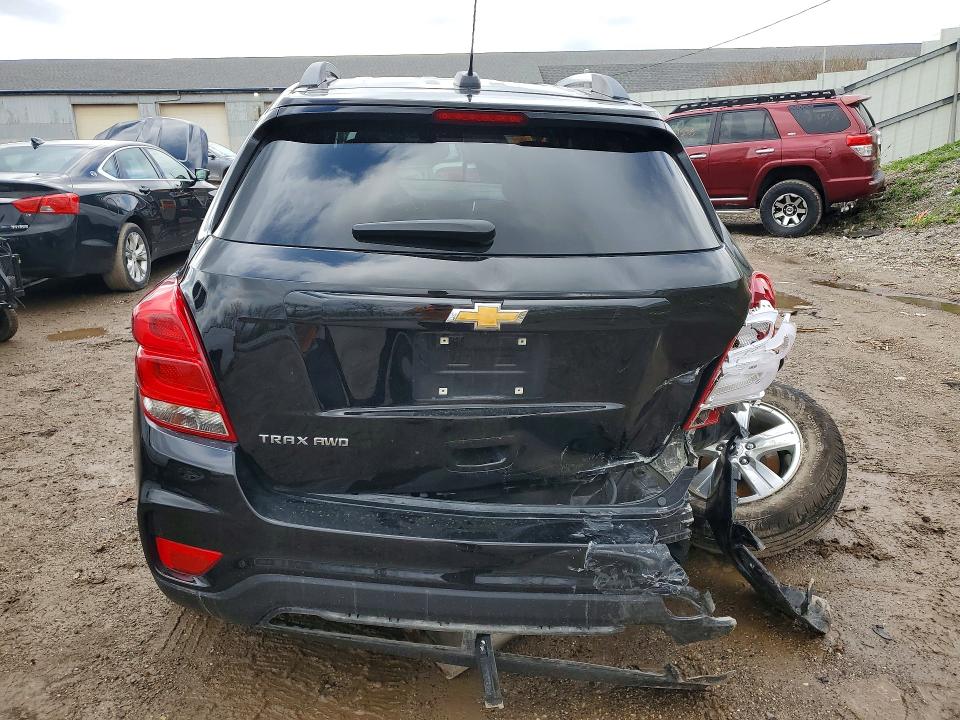 2022 Chevrolet Trax VIN KL7CJPSM4NB563192 COPART salvage auction — REAR END, Mi - Scrap Certificate Of Title, sold $1,850 on 2026-07-08 (photo 6)