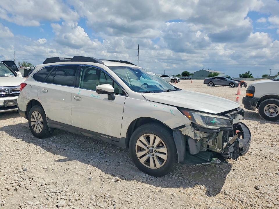2018 Subaru Outback VIN 4S4BSAFC8J3279879 COPART salvage auction — FRONT END, Tx - Salvage Vehicle Title, sold $1,600 on 2026-07-09 (photo 4)