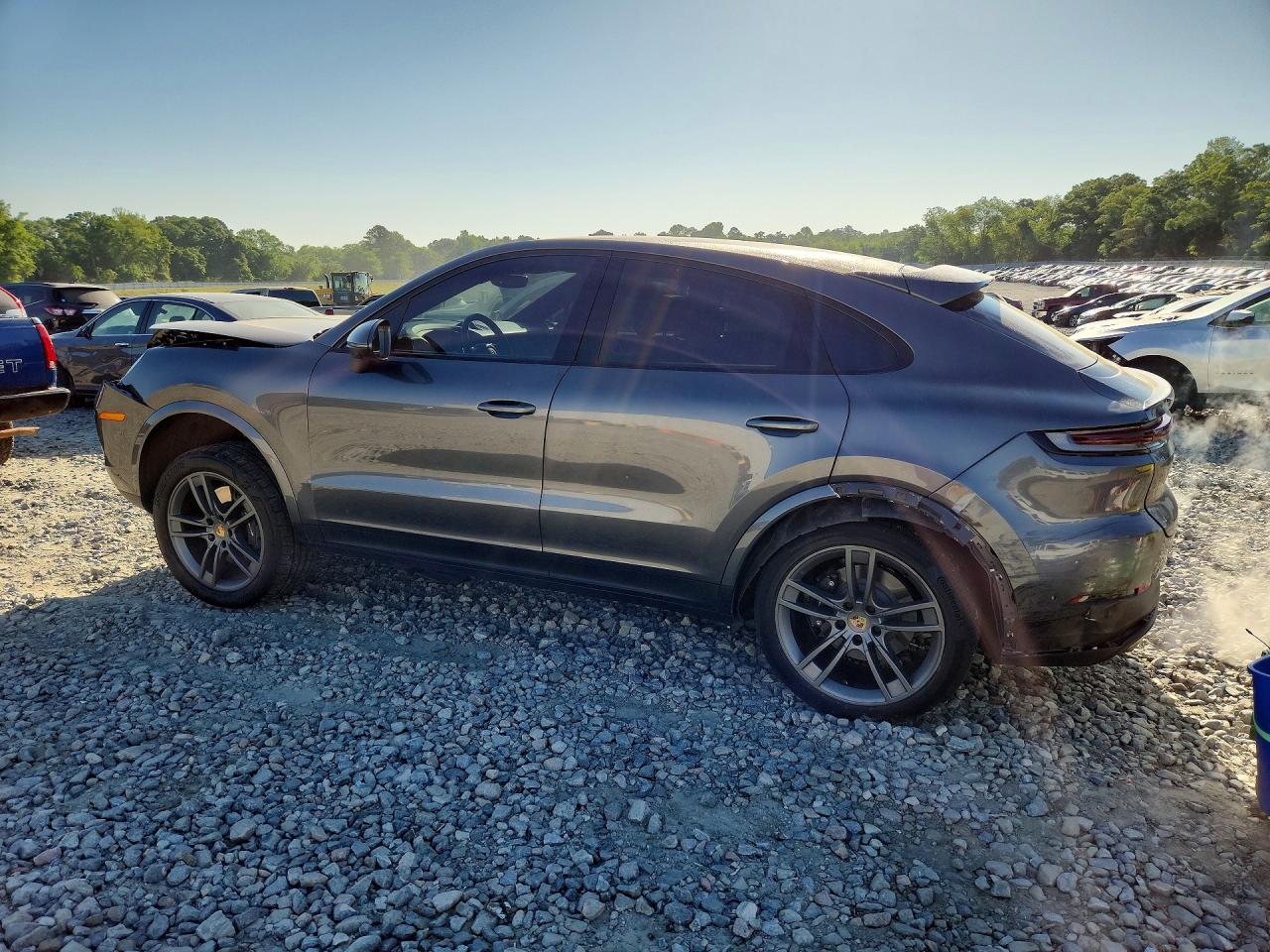 2024 Porsche Cayenne VIN WP1BA2AYXRDA49300 COPART salvage auction — Front End, GA - CERT OF TITLE-SALVAGE, sold $42,750 on 2026-07-02 (photo 2)