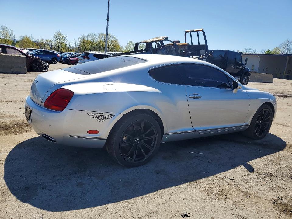 2004 Bentley Continental VIN SCBCR63W24C021798 COPART salvage auction — NORMAL WEAR, Va - Parts Only, sold $5,200 on 2026-07-21 (photo 3)