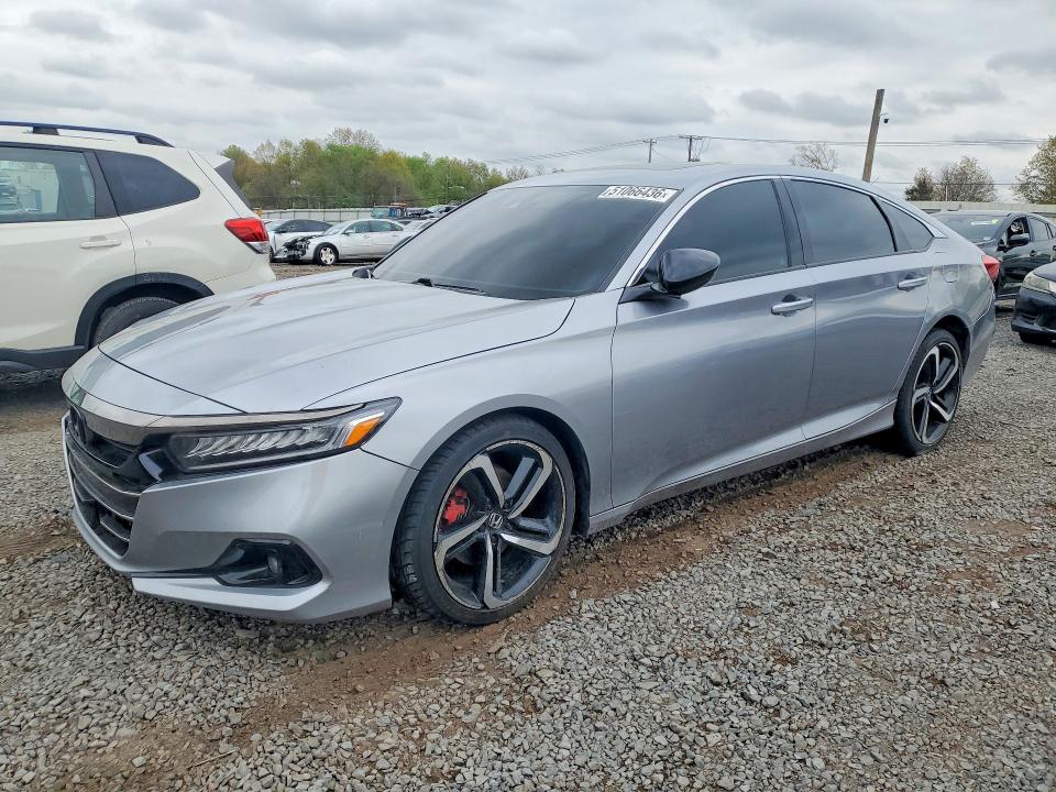 2021 Honda Accord VIN 1HGCV2F38MA006755 COPART salvage auction — MINOR DENT/SCRATCHES, NJ - CERT OF TITLE-SALVAGE, sold $9,100 on 2026-07-31 (photo 1)