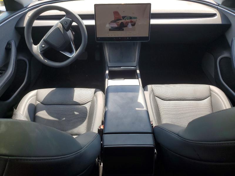 2024 Tesla Model 3 VIN 5YJ3E1EA4RF826841 COPART salvage auction — FRONT END, Md - Cert Of Salvage < 75% Damage, sold $13,500 on 2026-07-06 (photo 8)