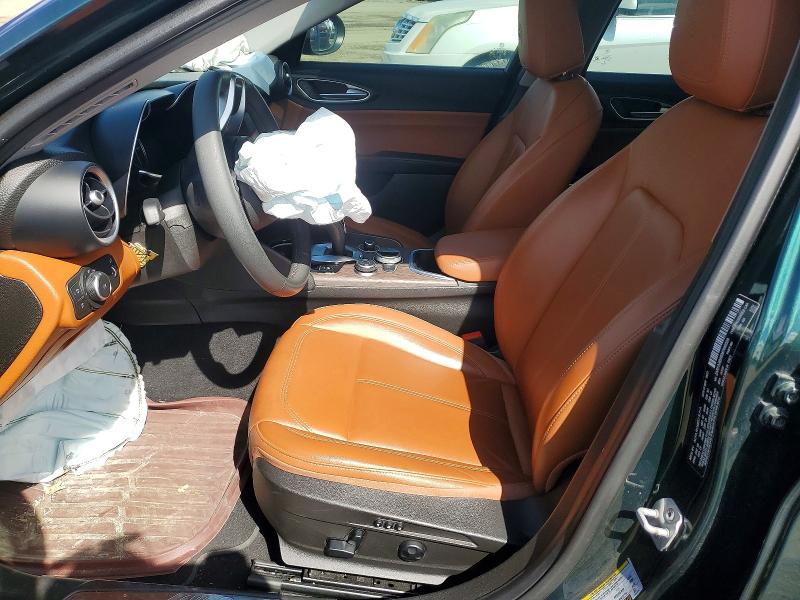 2021 Alfa romeo Giulia VIN ZARFANBN5M7648529 COPART salvage auction — FRONT END, Mi - Scrap Certificate Of Title, sold $4,200 on 2026-07-07 (photo 7)