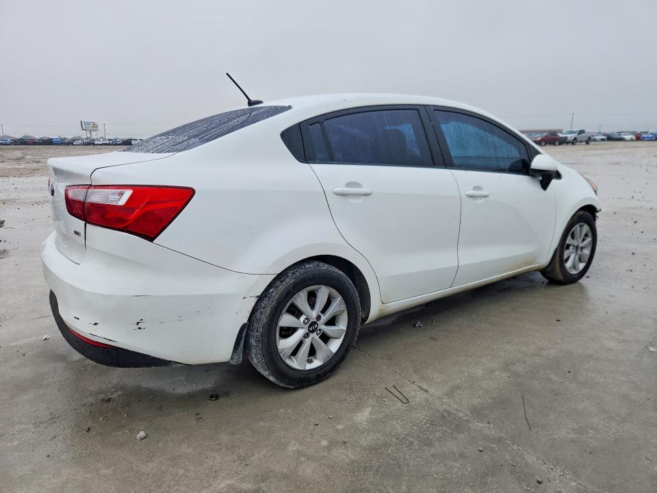 2017 Kia Rio VIN KNADM4A31H6063121 COPART salvage auction — FRONT END, Tx - Salvage Vehicle Title, sold $1,050 on 2026-07-14 (photo 3)