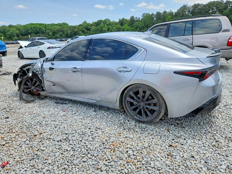 2024 Lexus Is VIN JTHBA1D2XR5131619 COPART salvage auction — FRONT END, Salvage Title, sold $925 on 2026-07-21 (photo 2)