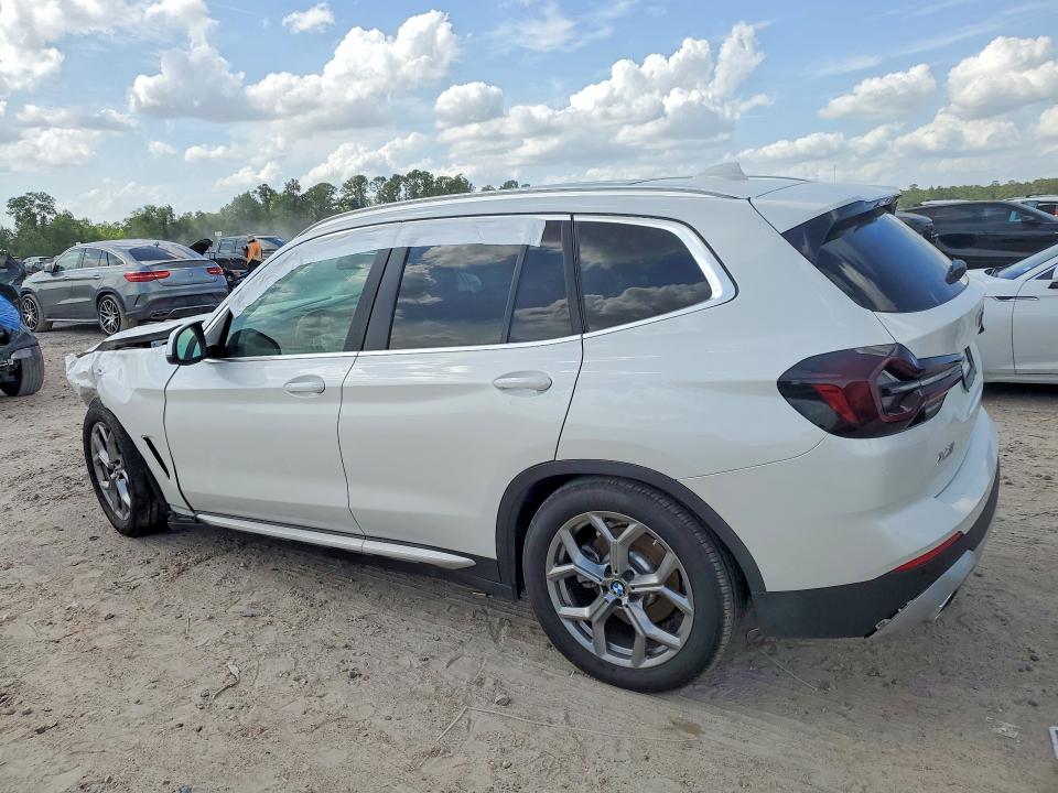 2024 BMW X3 VIN 5UX53DP08R9W13386 COPART salvage auction — FRONT END, Tx - Salvage Vehicle Title, sold $10,600 on 2026-07-28 (photo 2)