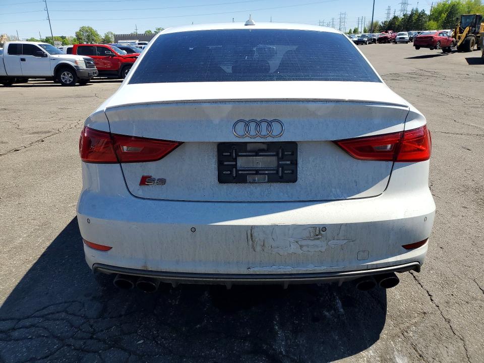 2016 Audi S3 VIN WAUB1GFF2G1067422 COPART salvage auction — FRONT END, Salvage Title, sold $1,650 on 2026-07-09 (photo 6)