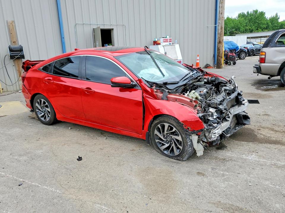 2017 Honda Civic VIN 2HGFC2F72HH502163 COPART salvage auction — FRONT END, Tn - Salvage Certificate, sold $425 on 2026-07-09 (photo 4)