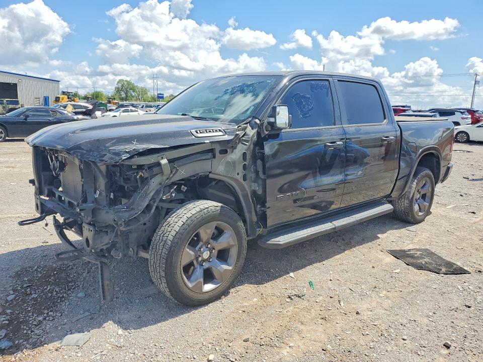 2022 Ram 1500 VIN 1C6SRFFT7NN244040 COPART salvage auction — FRONT END, Ok - Cert Of Title-Salvage, sold $13,900 on 2026-07-02 (photo 1)