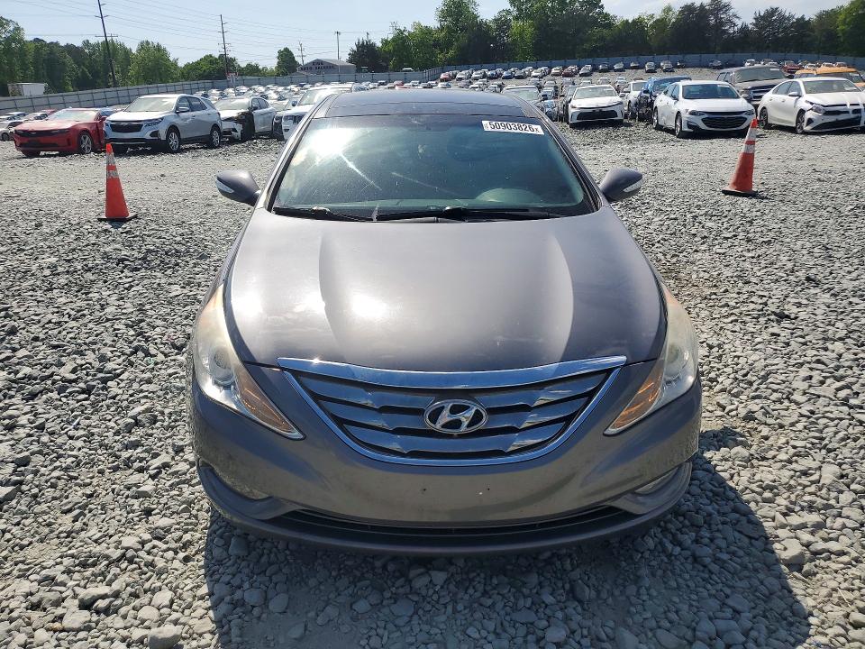 2012 Hyundai Sonata VIN 5NPEC4AC0CH384074 COPART salvage auction — MECHANICAL, Nc - Salvage Certificate Of Title, sold $650 on 2026-07-08 (photo 5)