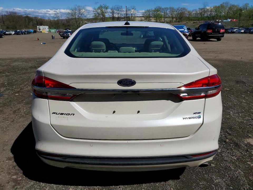 2018 Ford Fusion VIN 3FA6P0LU7JR235636 COPART salvage auction — FRONT END, NY - MV907A-PARTS ONLY, sold $1,500 on 2026-07-02 (photo 6)