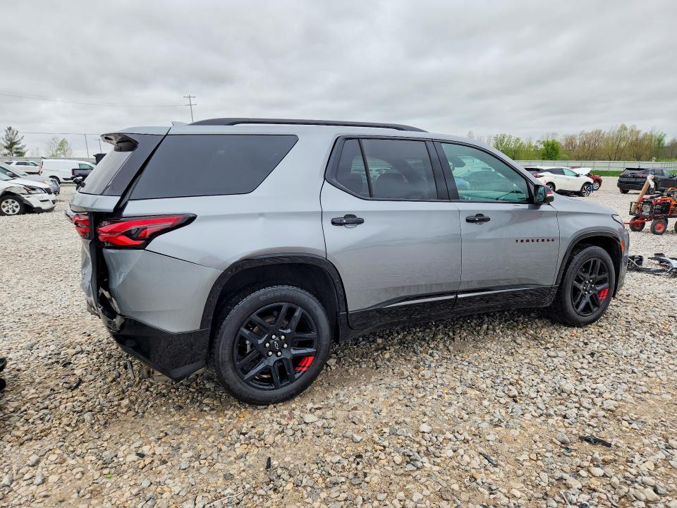 2023 Chevrolet Traverse VIN 1GNEVKKW7PJ331576 COPART salvage auction — REAR END, Mi - Scrap Certificate Of Title, sold $8,600 on 2026-07-02 (photo 3)