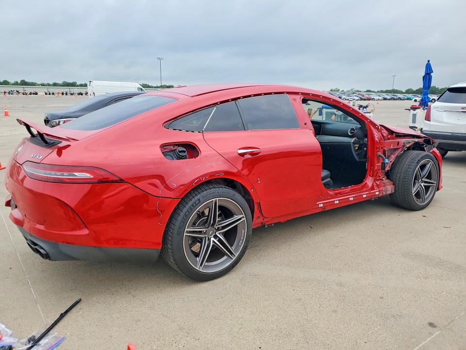 2020 Mercedes-benz AMG GT VIN WDD7X6BB8LA014972 COPART salvage auction — SIDE, Salvage Title, sold $23,000 on 2026-07-16 (photo 3)