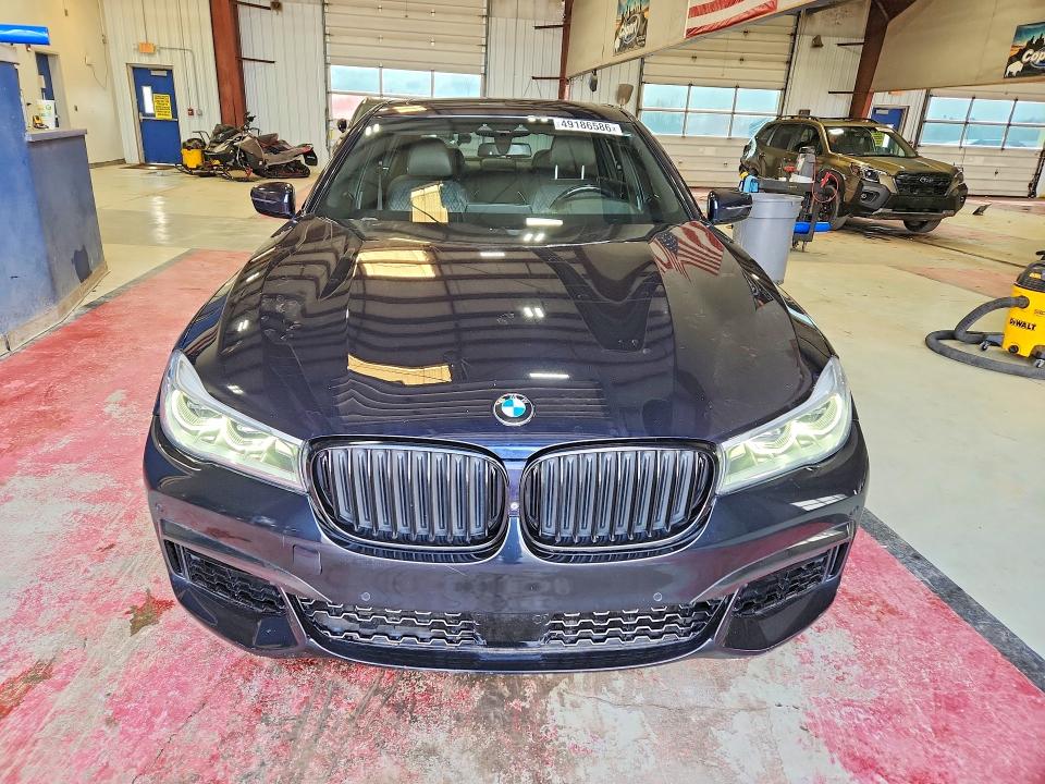 2017 BMW 7er VIN WBA7F2C58HG422064 COPART salvage auction — MECHANICAL, Oh - Certificate Of Title, sold $4,250 on 2026-07-28 (photo 5)