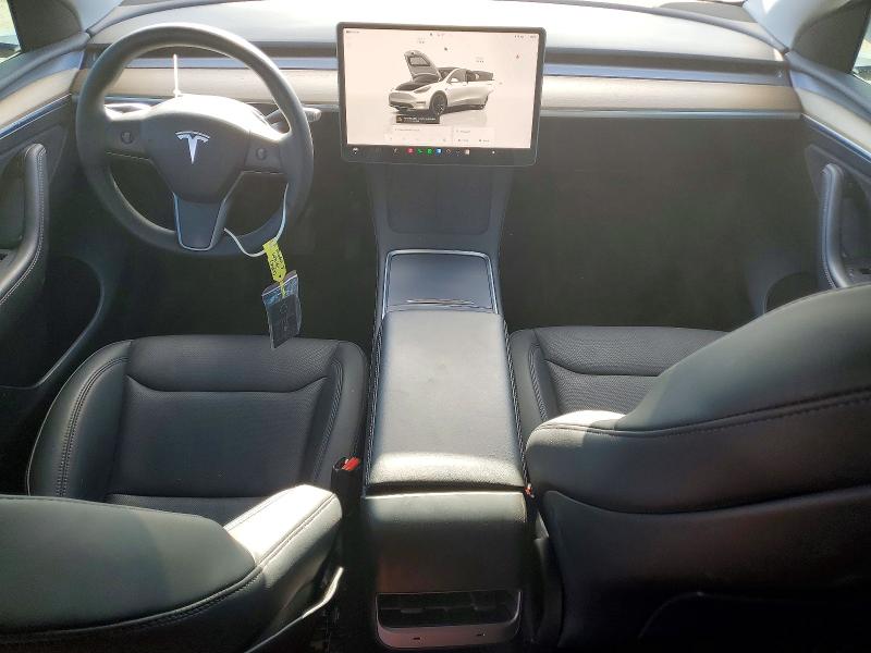 2023 Tesla Model y VIN 7SAYGDEE0PA052489 COPART salvage auction — REAR END, Ca - Salvage Certificate, sold $14,300 on 2026-07-29 (photo 8)