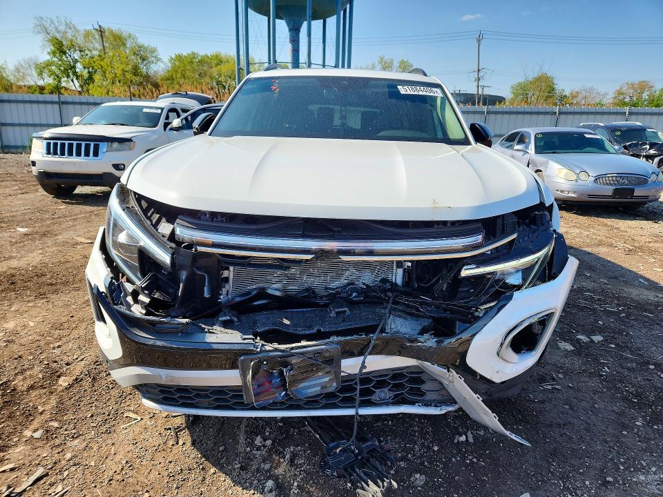 2025 Volkswagen Atlas VIN 1V2CR2CA0SC557378 COPART salvage auction — FRONT END, Wv - Salvage Certificate, sold $13,800 on 2026-07-10 (photo 5)