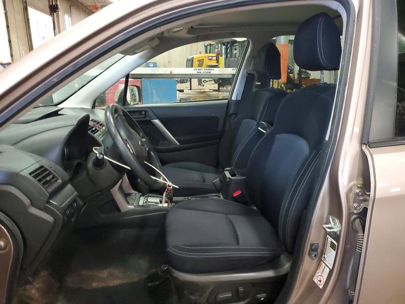 2015 Subaru Forester VIN JF2SJADC4FH570286 COPART salvage auction — FRONT END, Mn - Cert Of Title-Salvage, sold $250 on 2026-07-30 (photo 7)