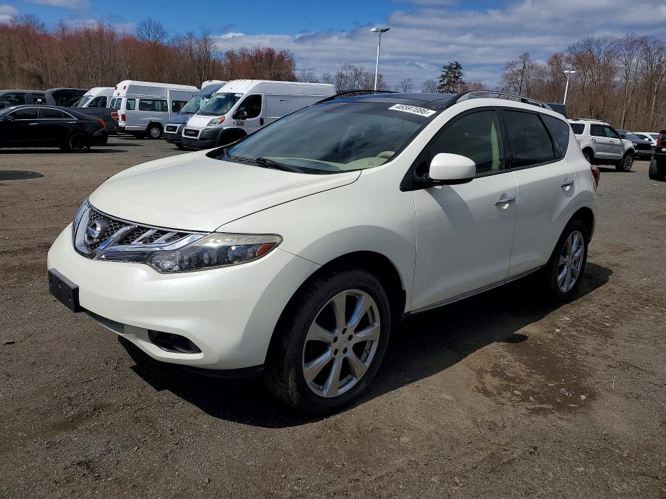2012 Nissan Murano VIN JN8AZ1MW3CW233049 COPART salvage auction — MINOR DENT/SCRATCHES, Ri - Certificate Of Title, sold $975 on 2026-07-16 (photo 1)
