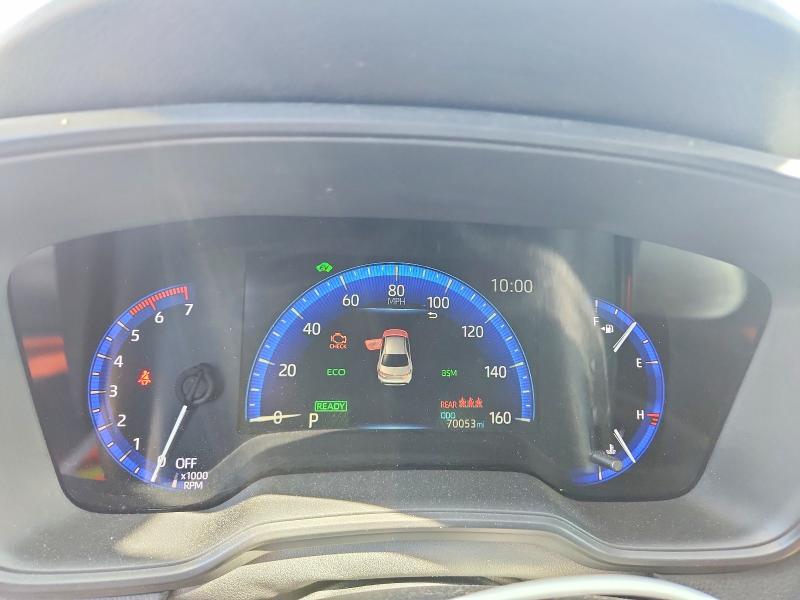 2022 Toyota VIN JTDEAMDEXNJ052558 COPART salvage auction — FRONT END, Ut - Salvage Certificate, sold $5,200 on 2026-07-10 (photo 9)