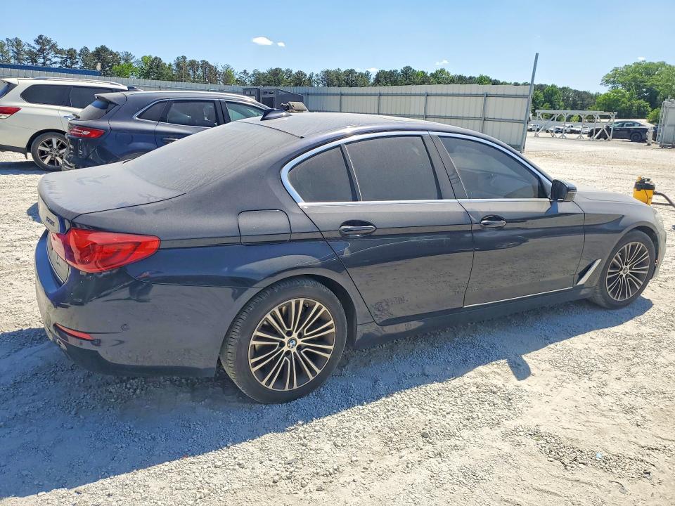 2019 BMW 5er VIN WBAJA5C50KWW38641 COPART salvage auction — MINOR DENT/SCRATCHES, Ga - Certificate Of Title (P), sold $7,800 on 2026-07-28 (photo 3)