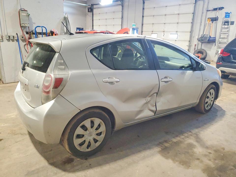 2012 Toyota VIN JTDKDTB36C1000928 COPART salvage auction — SIDE, NS - SALVAGE TITLE, sold $275 on 2026-07-23 (photo 3)