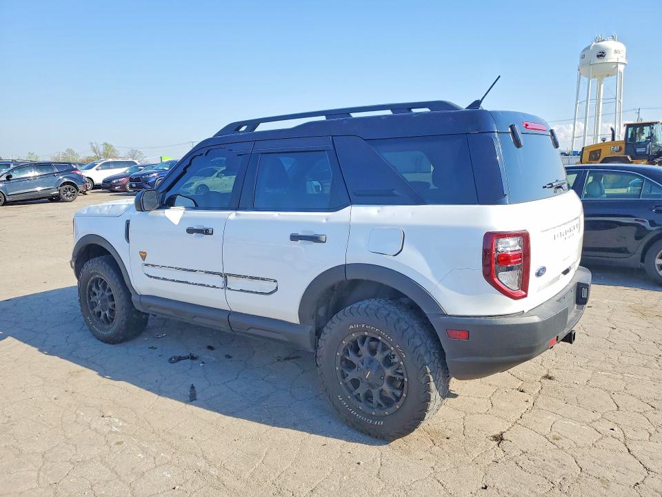 2023 Ford Bronco VIN 3FMCR9D97PRE12759 COPART salvage auction — HAIL, IL - SALVAGE CERTIFICATE, sold $9,300 on 2026-07-03 (photo 2)