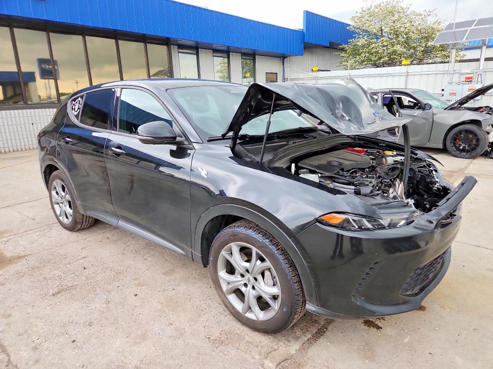 2024 Dodge Hornet VIN ZACPDFCW1R3A33321 COPART salvage auction — FRONT END, In - Cert Of Title-Salvage Title, sold $3,650 on 2026-08-03 (photo 4)