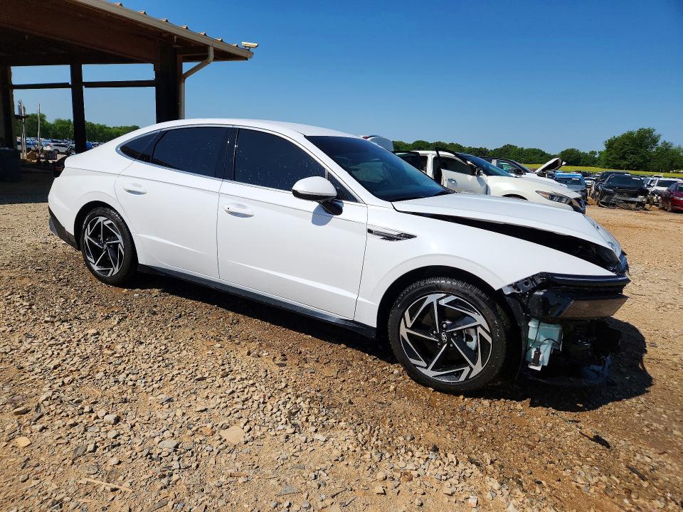 2026 Hyundai Sonata VIN KMHL64JA6TA533295 COPART salvage auction — FRONT END, Al - Cert Of Title-Salvage Title, sold $9,600 on 2026-07-15 (photo 4)
