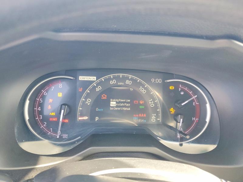 2019 Toyota Rav 4 VIN 2T3J1RFV8KC013393 COPART salvage auction — FRONT END, Ca - Salvage Certificate, sold $5,200 on 2026-07-02 (photo 9)